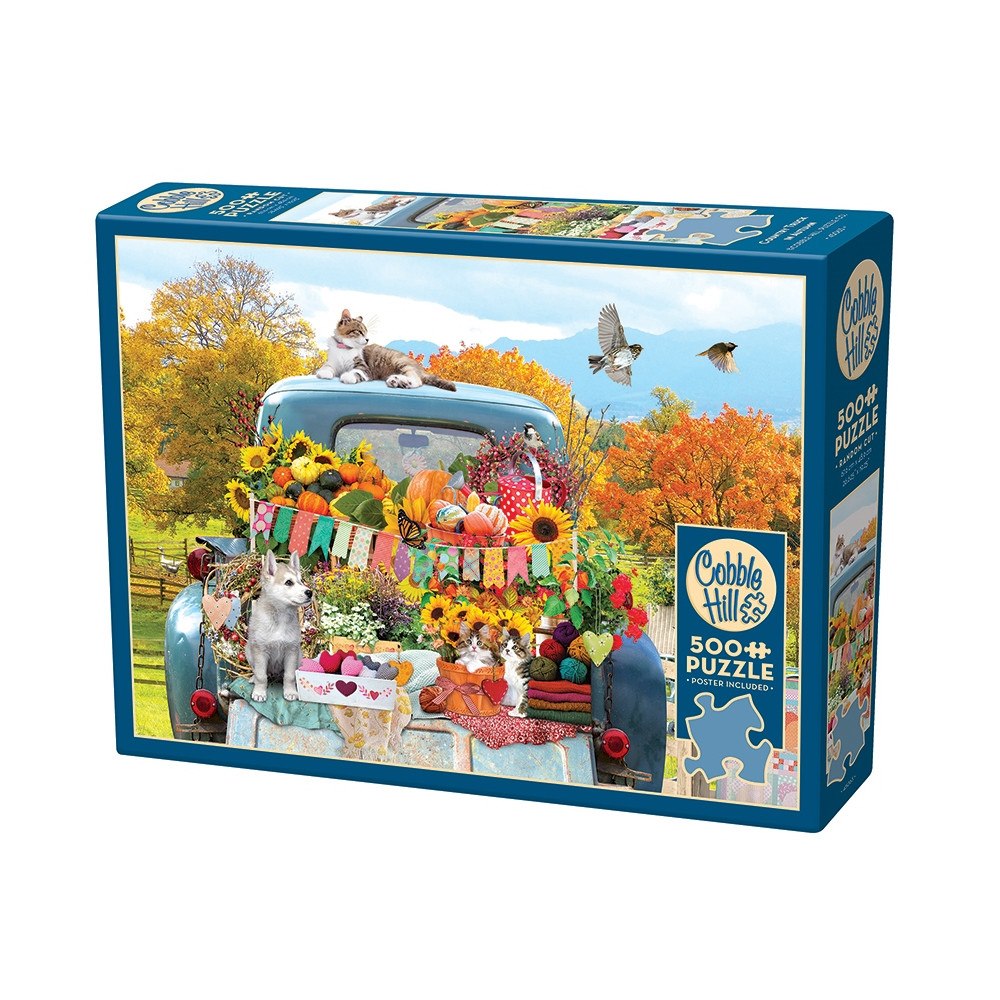 Cobble Hill Country Truck in Autumn (500 b) Cobble & Hill