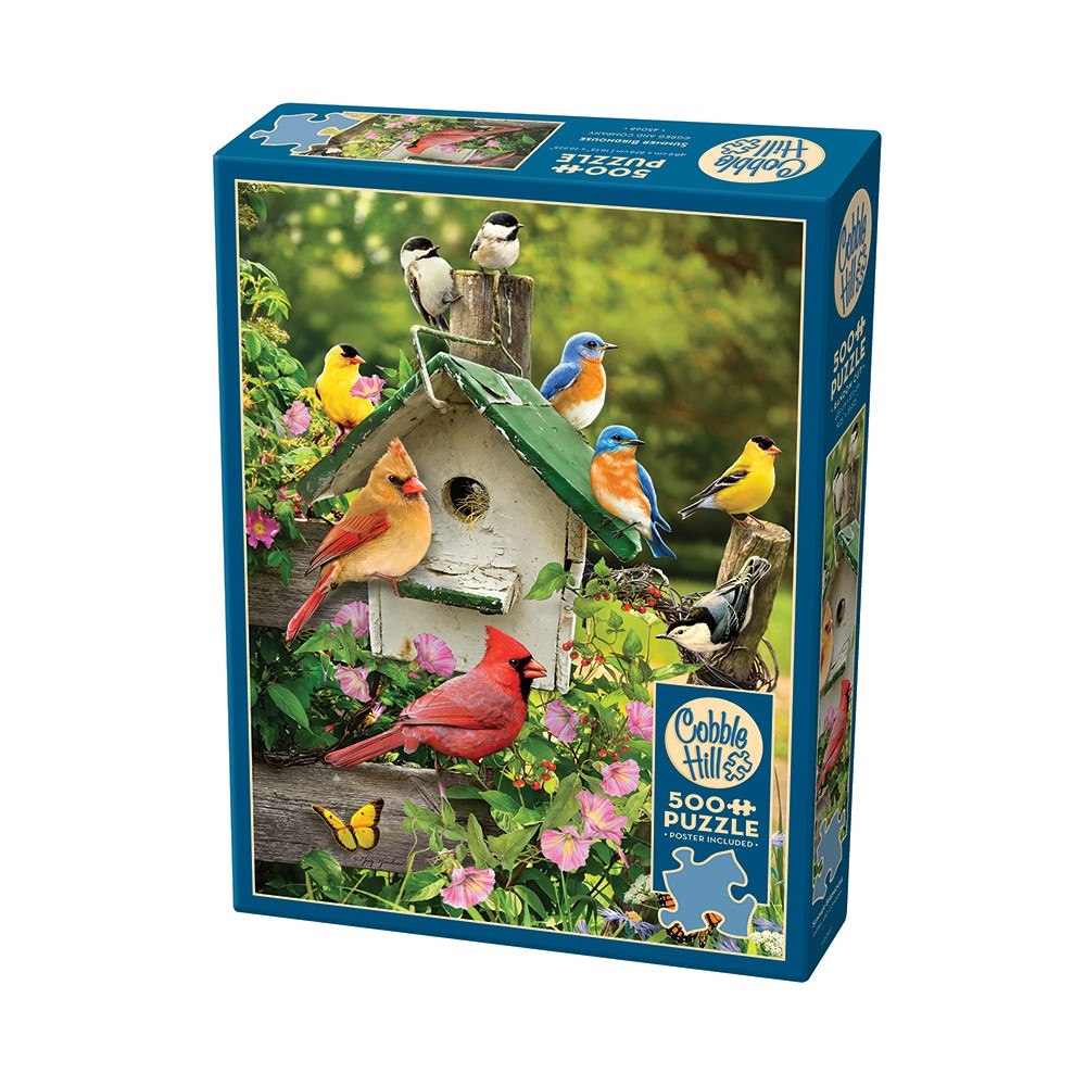 Cobble Hill Summer Birdhouse (500 b) Cobble & Hill