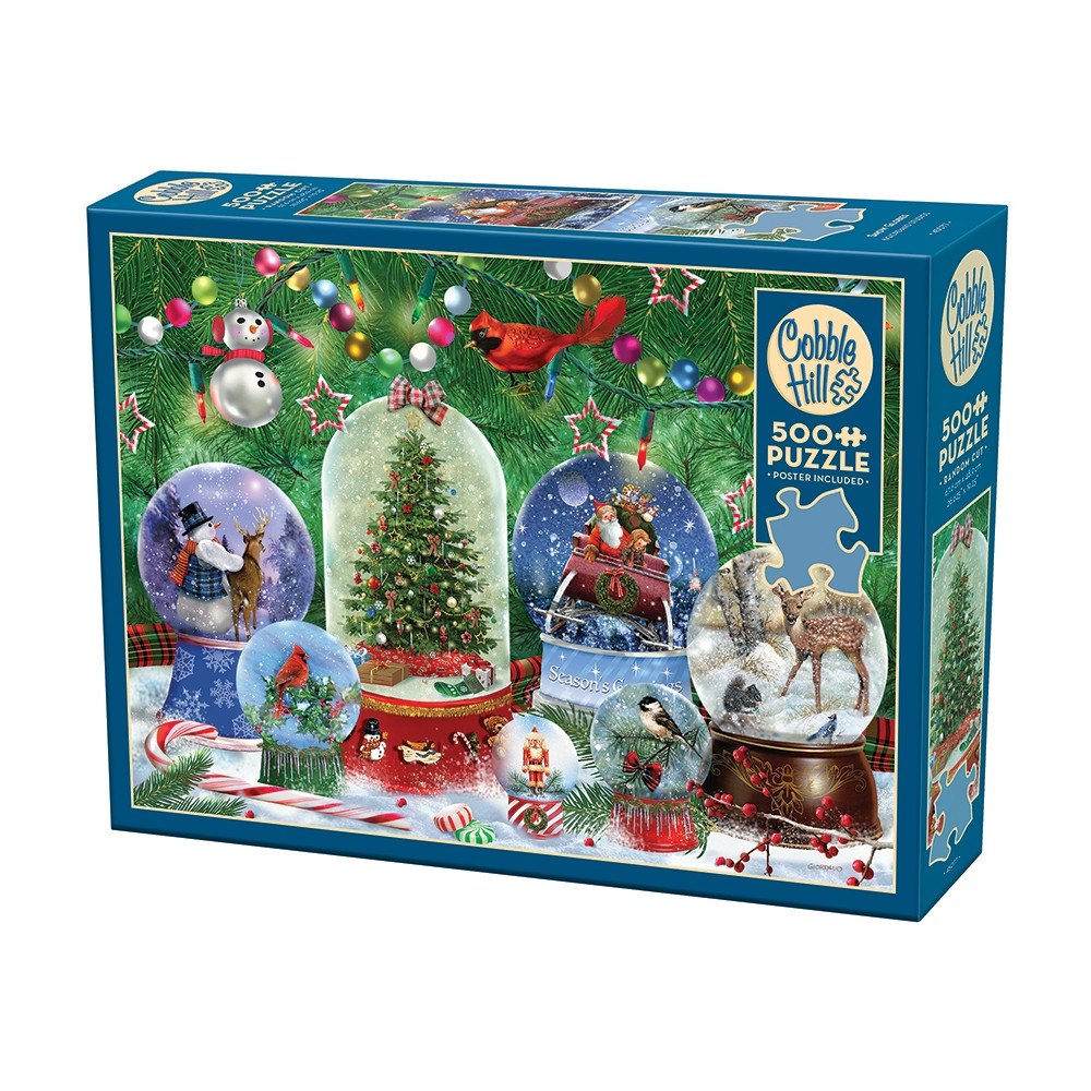 Cobble Hill Snow Globes (500 b) Cobble & Hill