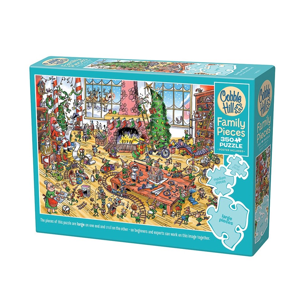 Cobble Hill Elves at Work (Family 350b)