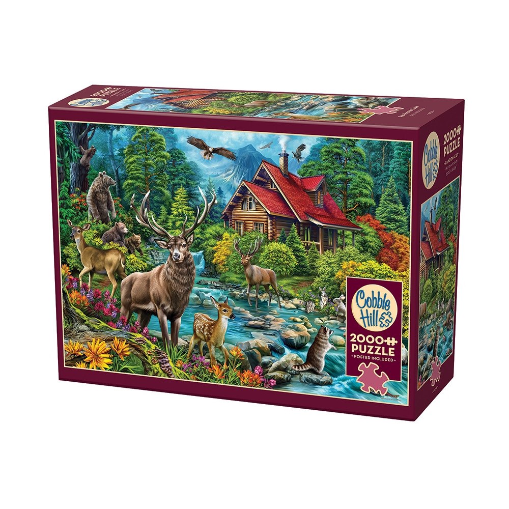 Cobble Hill Red-roofed Cabin (2000 b) Cobble & Hill