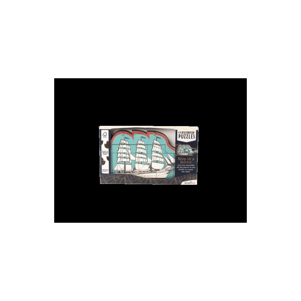 Frogs and Dogs Ship in a Bottle Puzzle Game