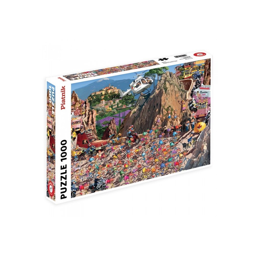 Piatnik Humor Ruyer Cykellopp, Pussel, 1000 bitar, Piatnik