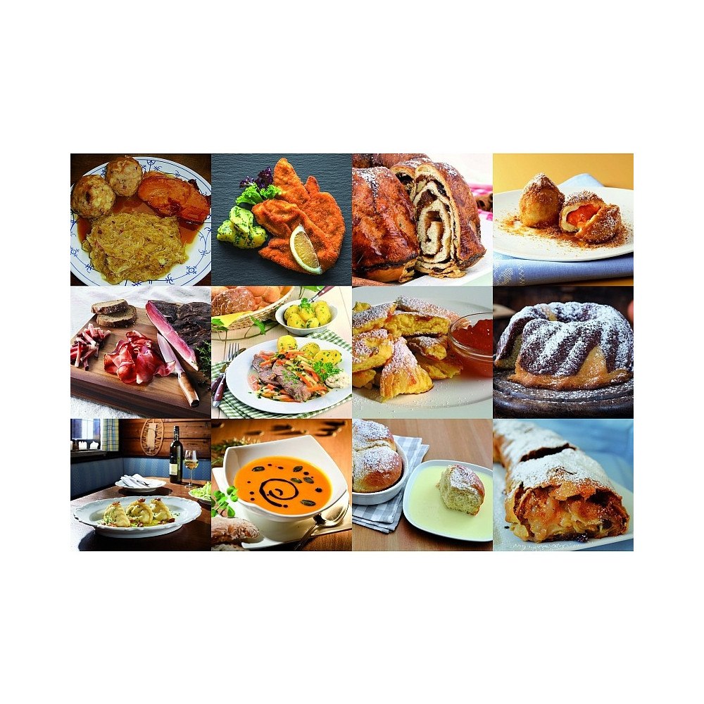 Piatnik Maträtter, Pussel, 1000 bitar, Piatnik