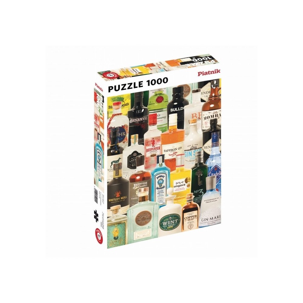 Piatnik Gin, Pussel, 1000 bitar, Piatnik