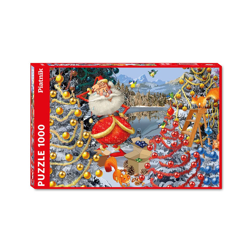 Piatnik Ruyer Christmas Decorations, Pussel, 1000 bitar, Piatnik