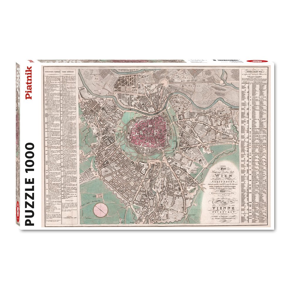 Piatnik Wien 1824, Pussel, 1000 bitar, Piatnik