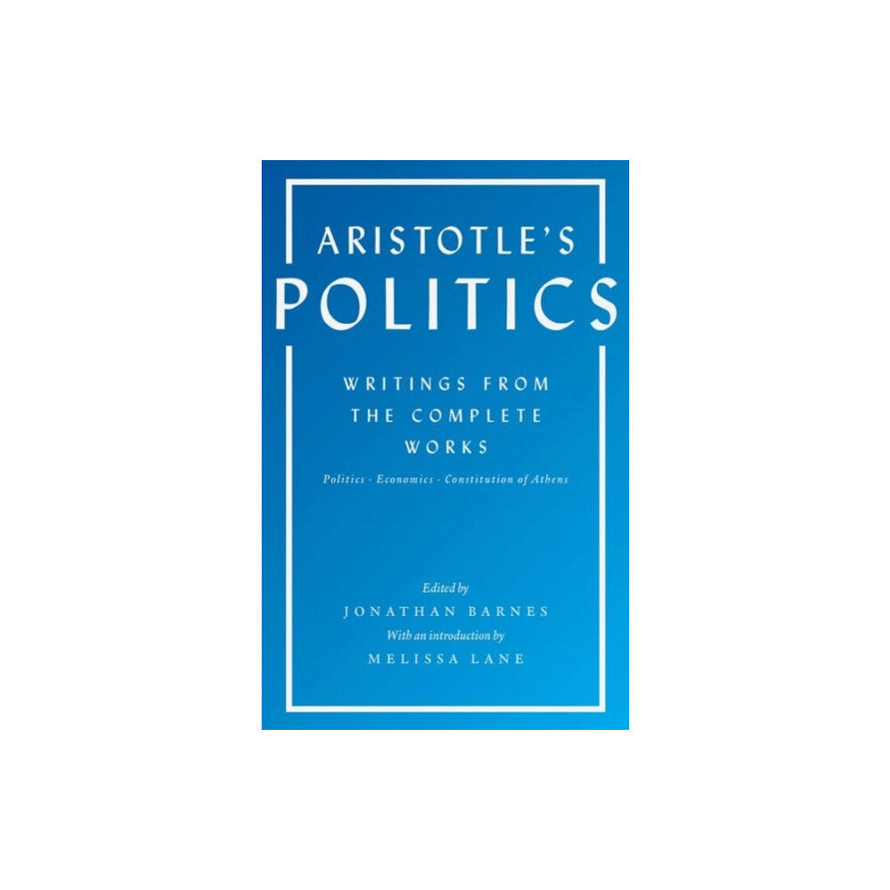 Princeton University Press Aristotle's Politics (häftad, eng)