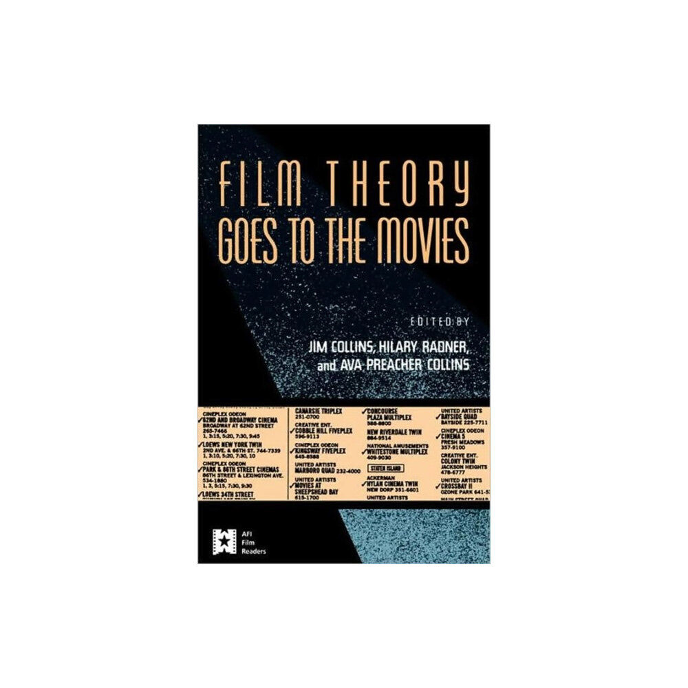 Taylor & francis ltd Film Theory Goes to the Movies (häftad, eng)