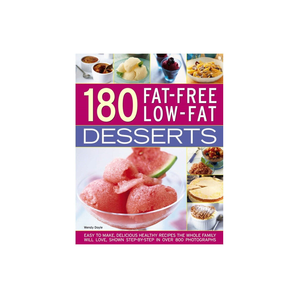 Anness publishing 180 Fat-Free Low-Fat Desserts (häftad, eng)