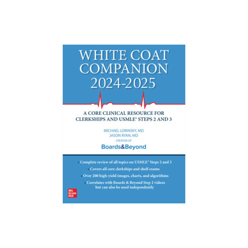 McGraw-Hill Education White Coat Companion 2024-2025 (häftad, eng)