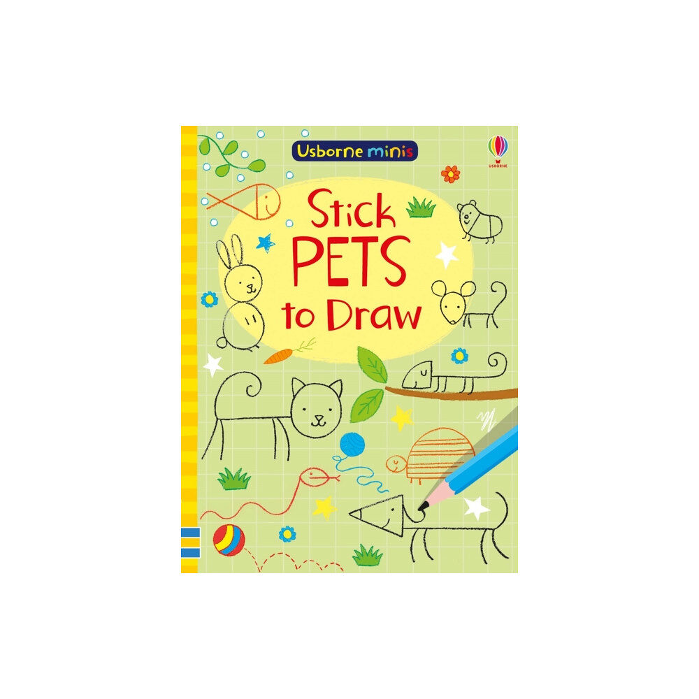 Usborne Publishing Ltd Stick Pets to Draw (häftad, eng)