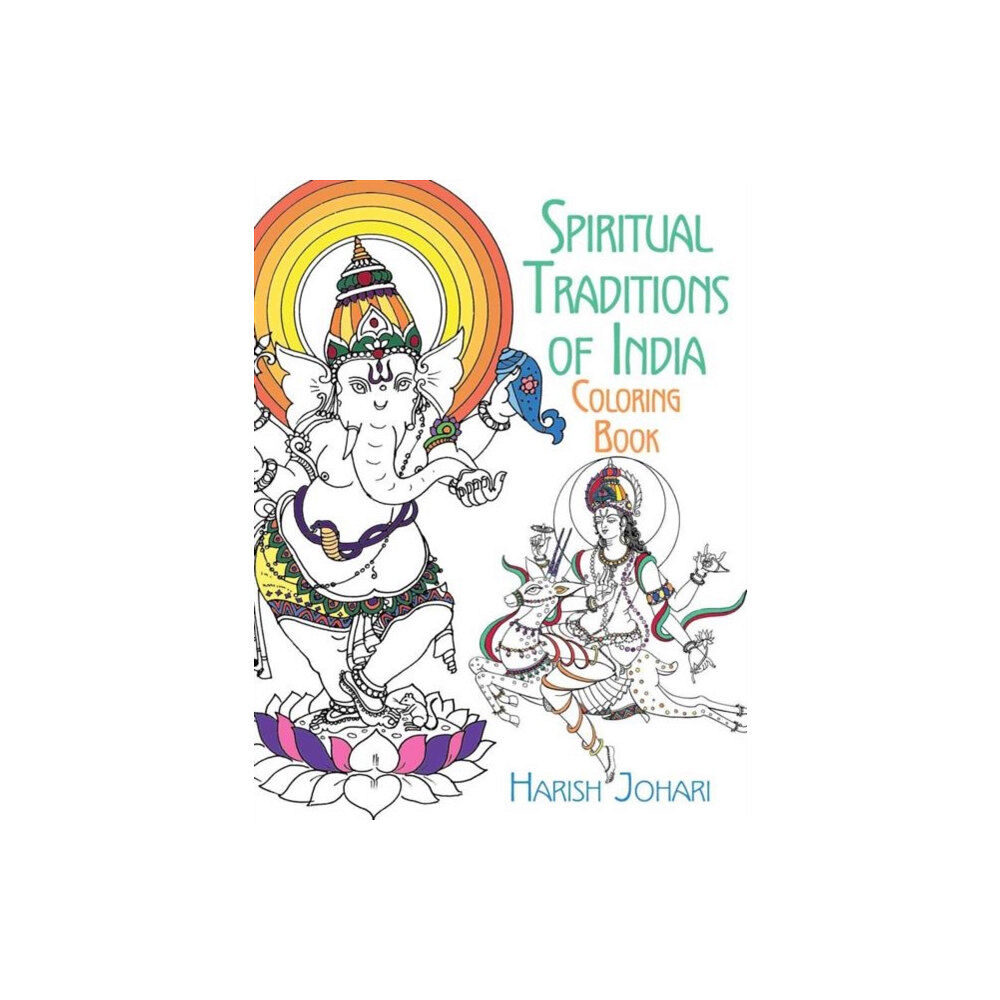 Inner Traditions Bear and Company Spiritual Traditions of India Coloring Book (häftad, eng)