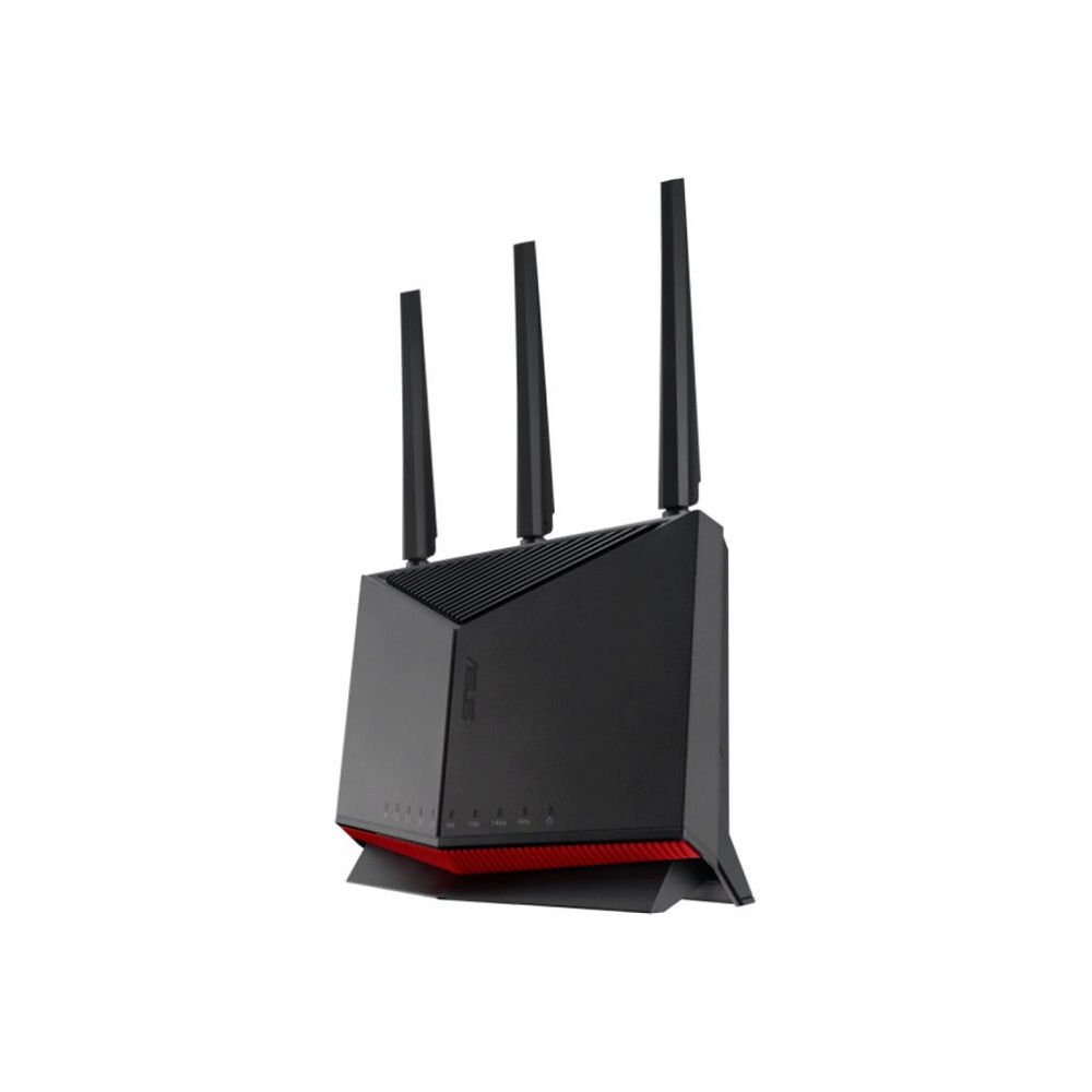 ASUSTeK COMPUTER ASUS RT-BE86U - trådlös router - Wi-Fi 7 - skrivbordsmodell