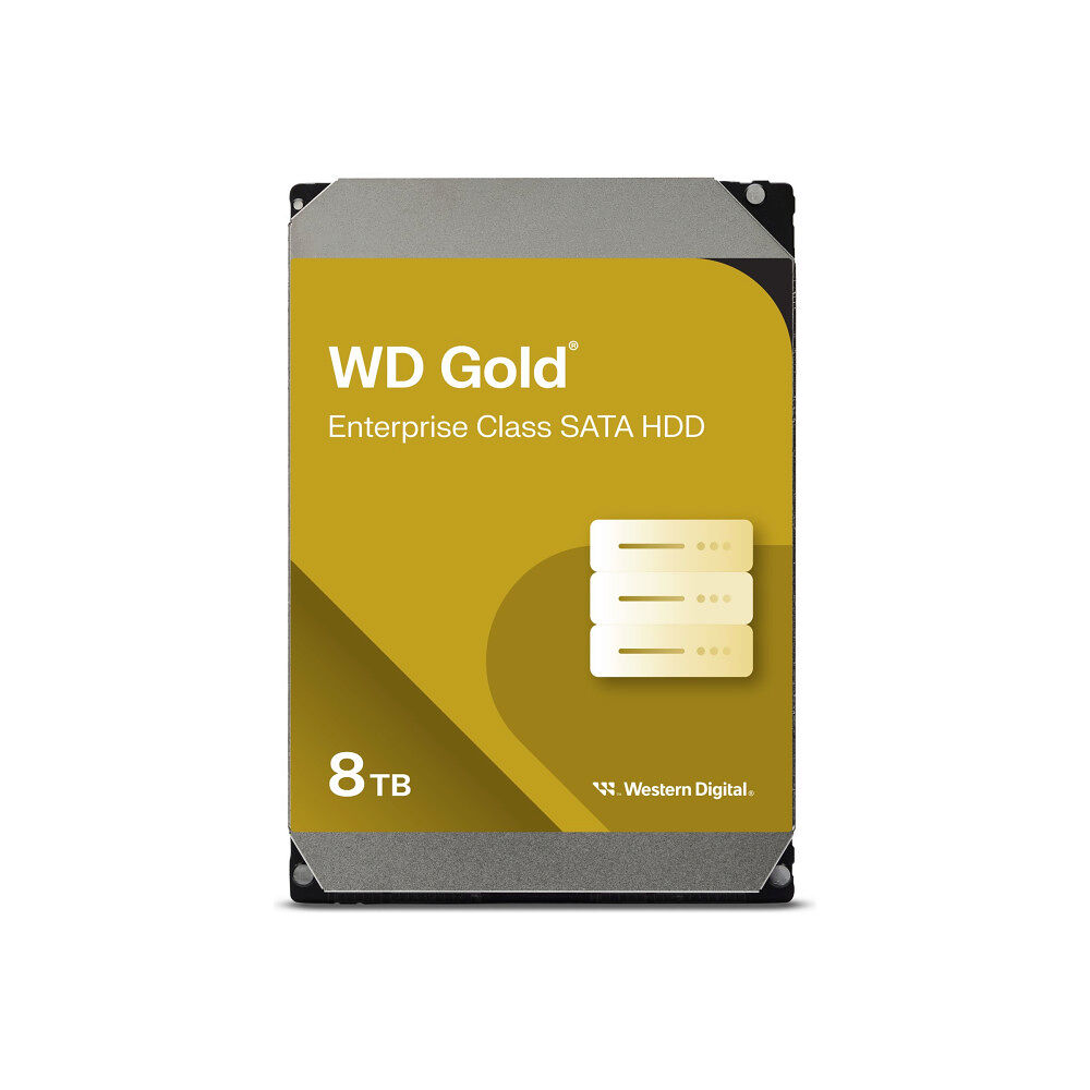 Western Digital WD Gold WD8005FRYZ - hårddisk - Enterprise - 8 TB - SATA 6Gb/s