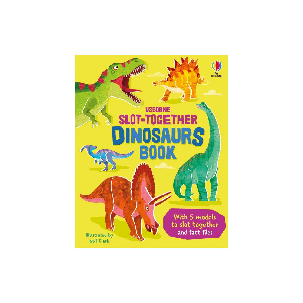 Usborne Publishing Ltd Slot-together Dinosaurs Book (bok, board book, eng)