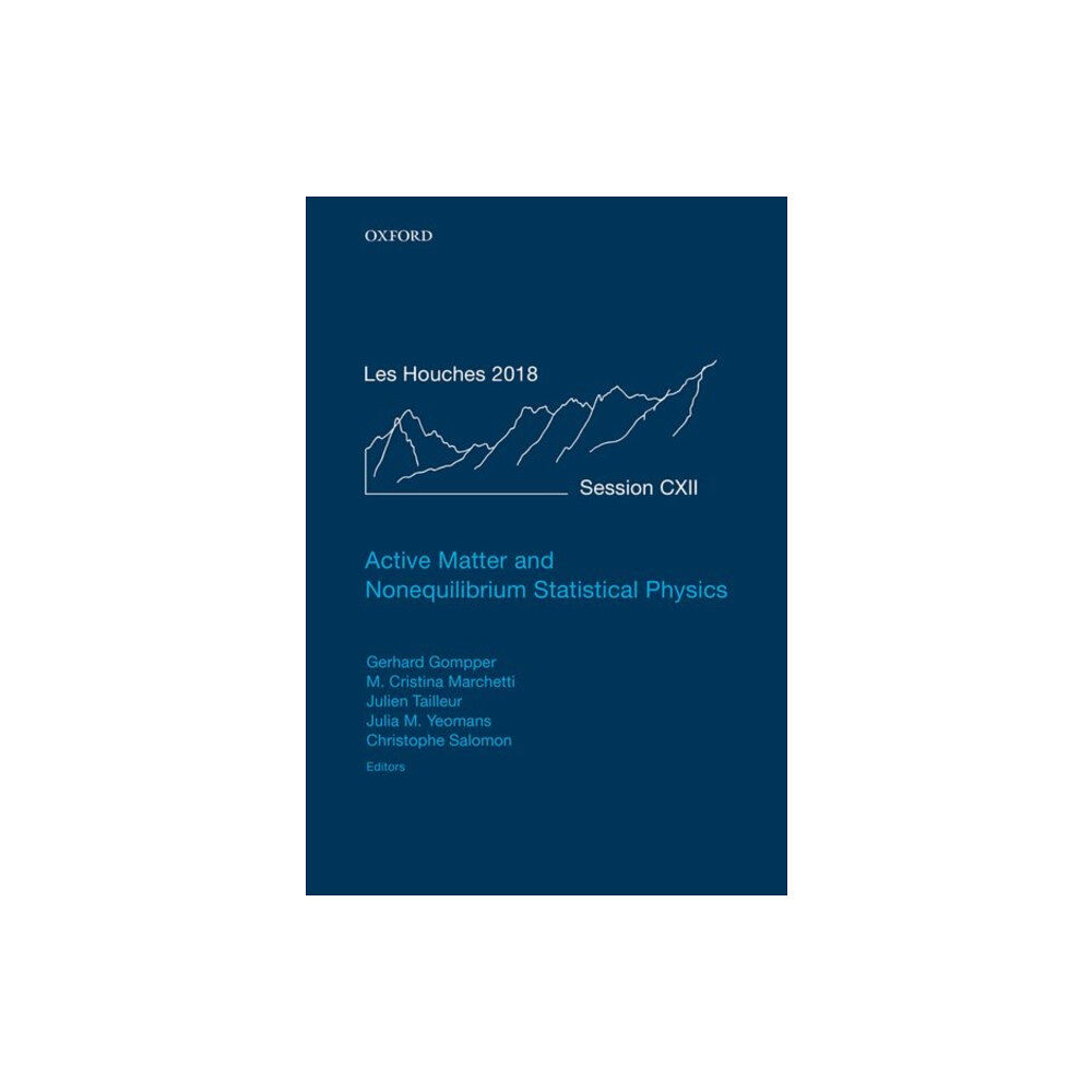 Oxford University Press Active Matter and Nonequilibrium Statistical Physics (inbunden, eng)