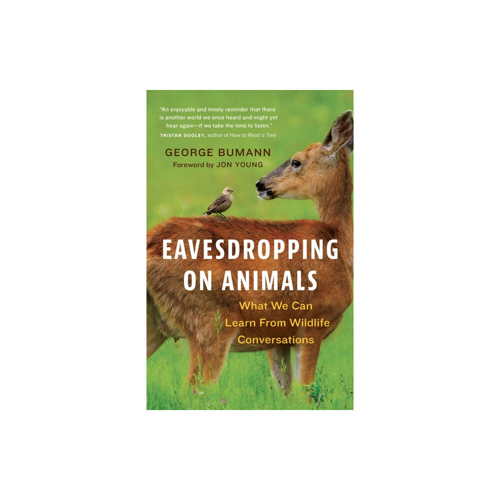 Greystone Books,Canada Eavesdropping on Animals (inbunden, eng)