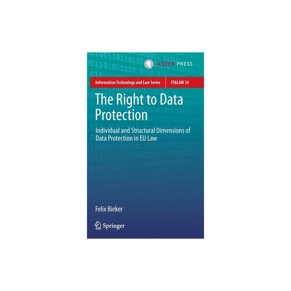 T.M.C. Asser Press The Right to Data Protection (inbunden, eng)