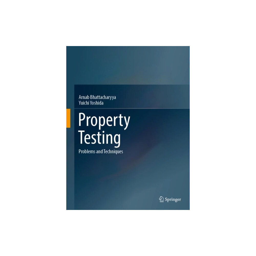 Springer Verlag, Singapore Property Testing (inbunden, eng)