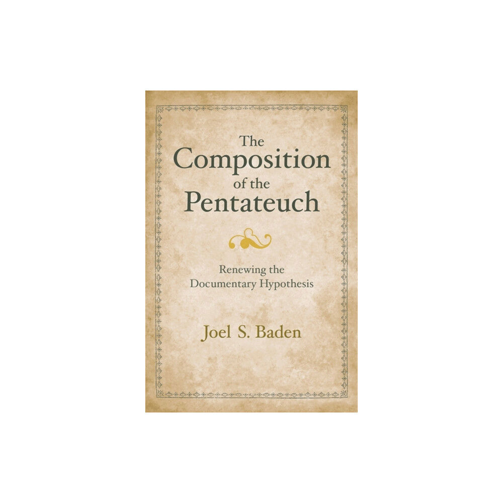 Yale university press The Composition of the Pentateuch (inbunden, eng)