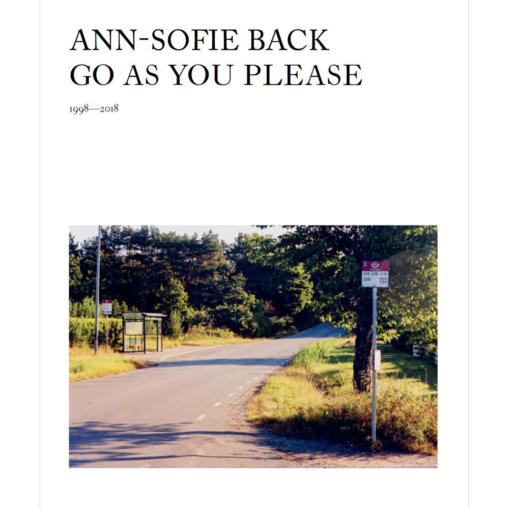 Maria Ben Saad Ann-Sofie Back : go as you please 1998-2018 (bok, flexband, eng)