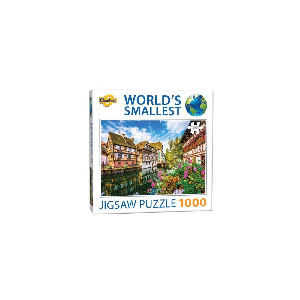 Cheatwell Games Pussel 1000 bitar - World's Smallest - Strasbourg