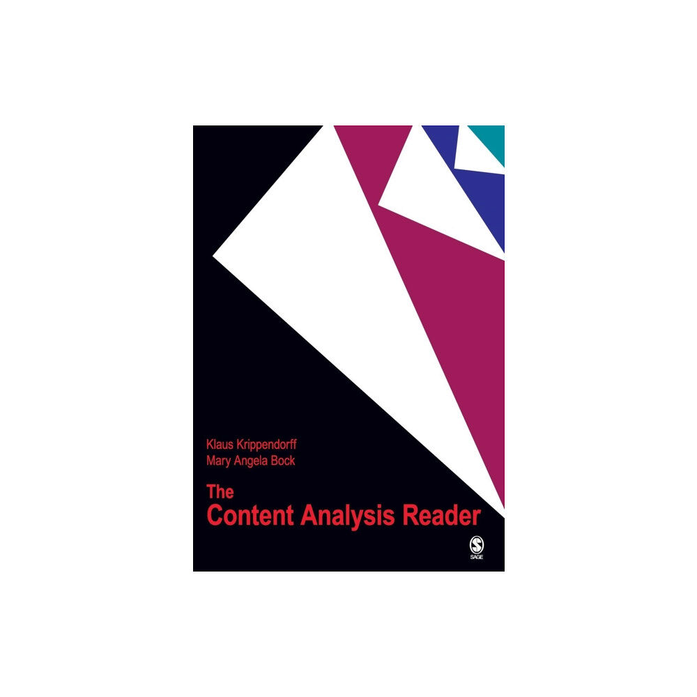 Sage publications inc The Content Analysis Reader (häftad, eng)