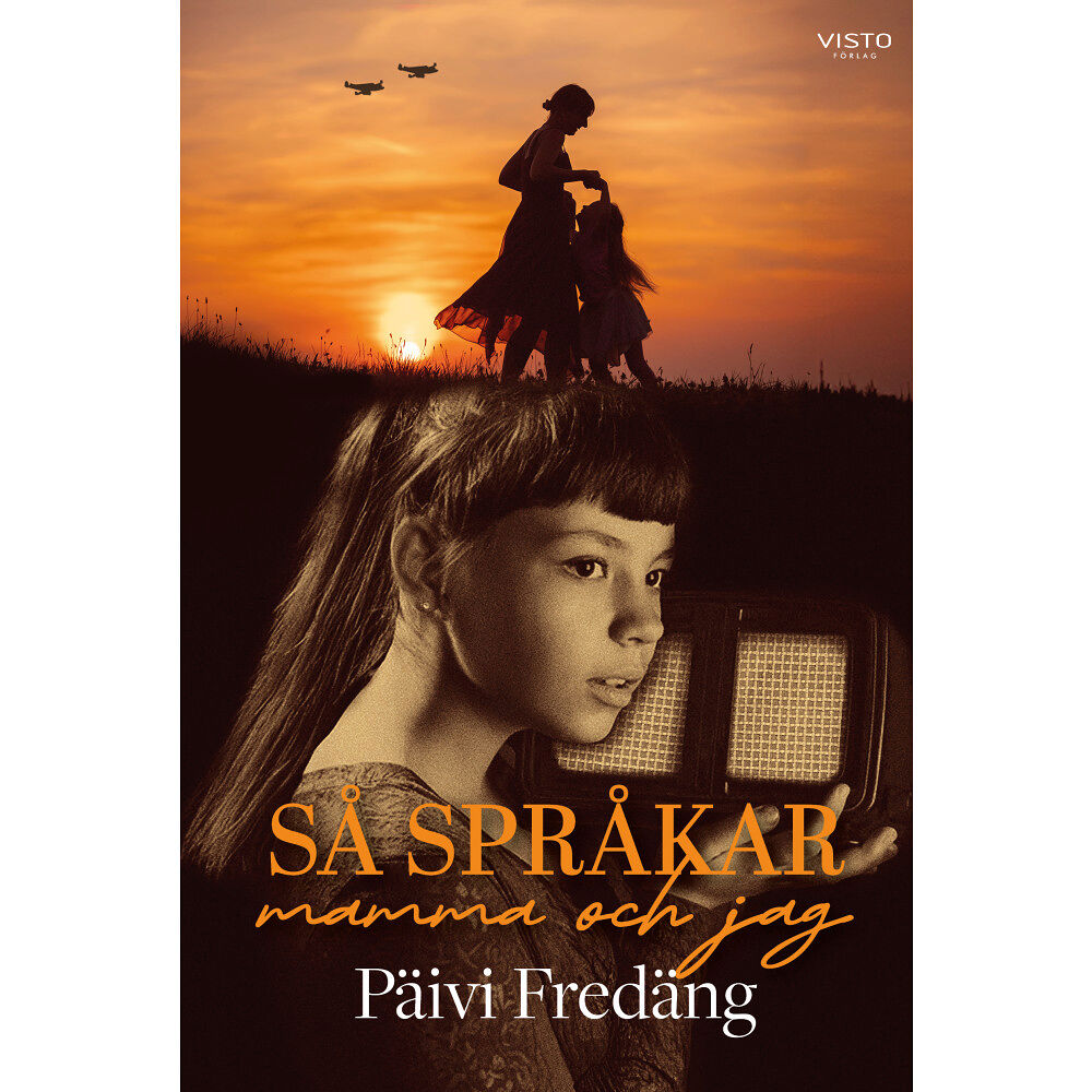 Päivi Fredäng Så språkar mamma och jag (bok, danskt band)