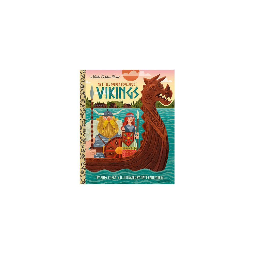 Andy Stjern My Little Golden Book About Vikings (inbunden, eng)