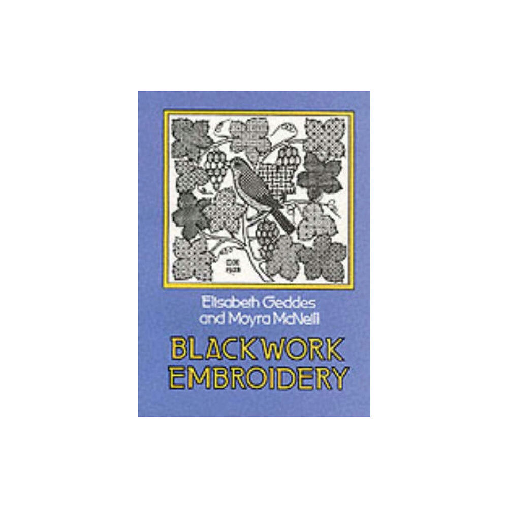 Dover publications inc. Blackwork Embroidery (häftad, eng)