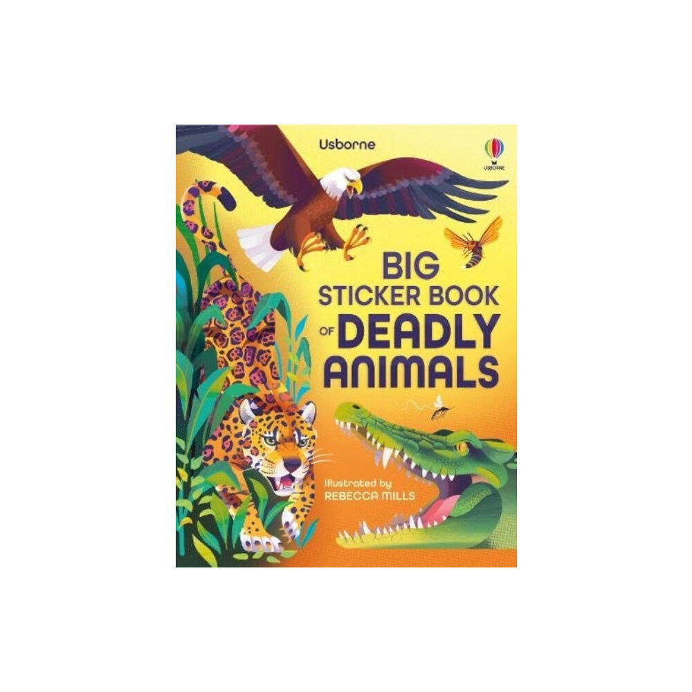 Usborne Publishing Ltd Big Sticker Book Deadly Animals (häftad, eng)