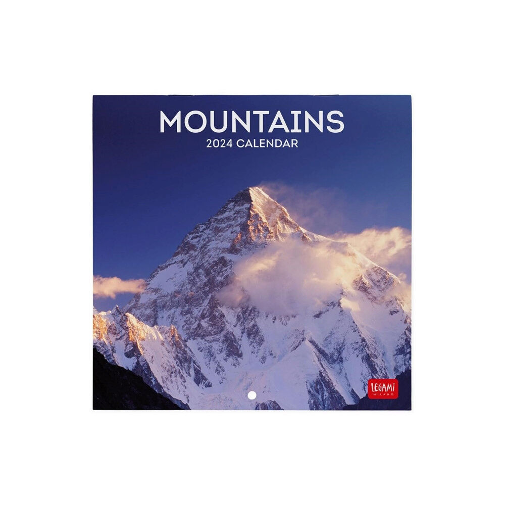 LEGAMI WALL CALENDARS - 2024 WALL CALENDAR - MOUNTAINS - 18X18 - LANDSCAPES (häftad, eng)