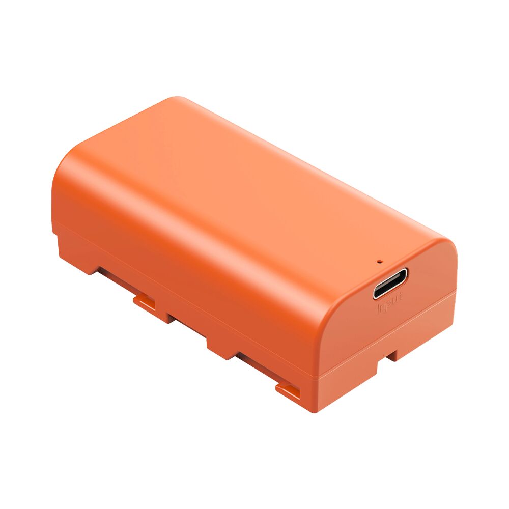 SMALLRIG SmallRig 4971 NP-F550 USB-C Rechargeable Camera Battery Orange