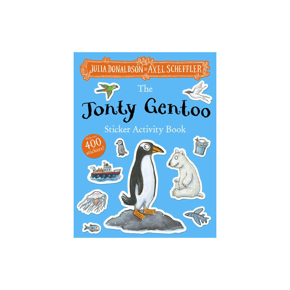 Scholastic Jonty Gentoo Sticker Activity Book (PB) (häftad, eng)