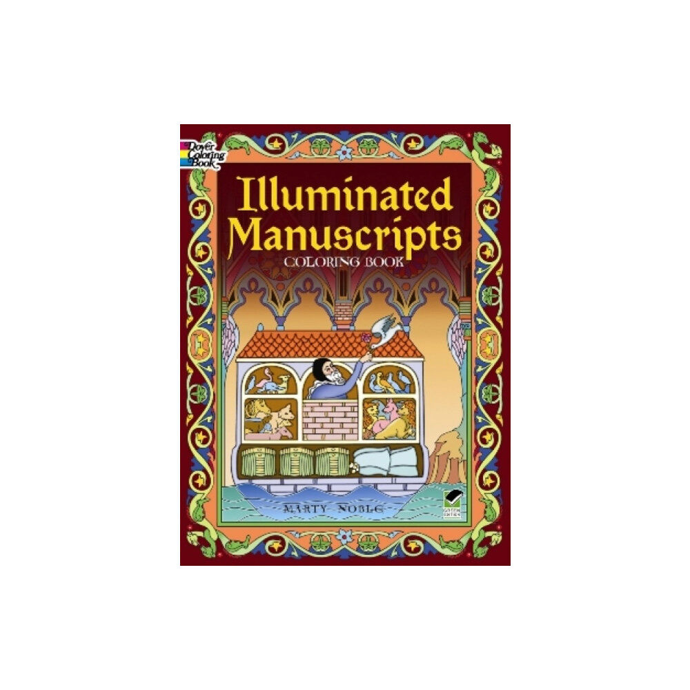 Dover publications inc. Illuminated Manuscripts Coloring Book (häftad, eng)