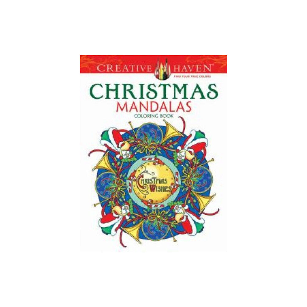 Dover publications inc. Creative Haven Christmas Mandalas Coloring Book (häftad, eng)