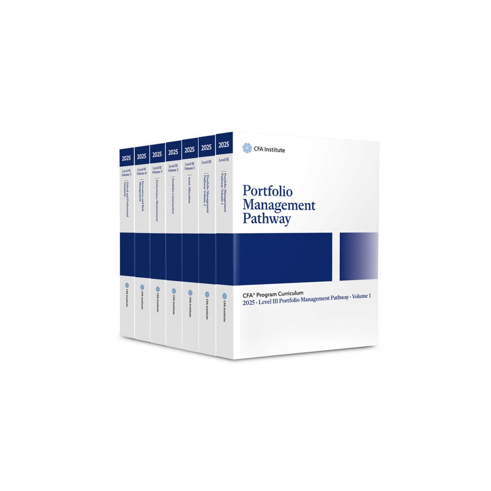 CFA Institute 2025 CFA Program Curriculum Level III Portfolio Management Box Set (häftad, eng)