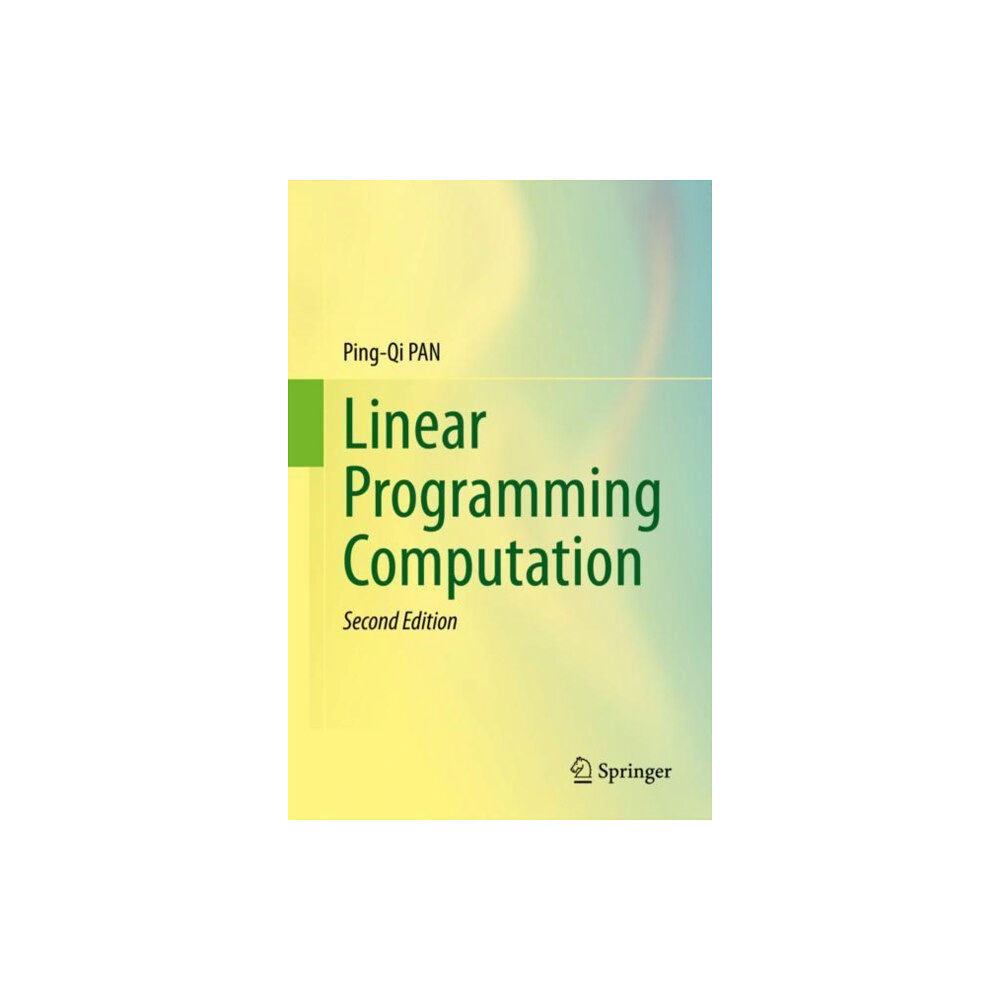 Springer Verlag, Singapore Linear Programming Computation (inbunden, eng)