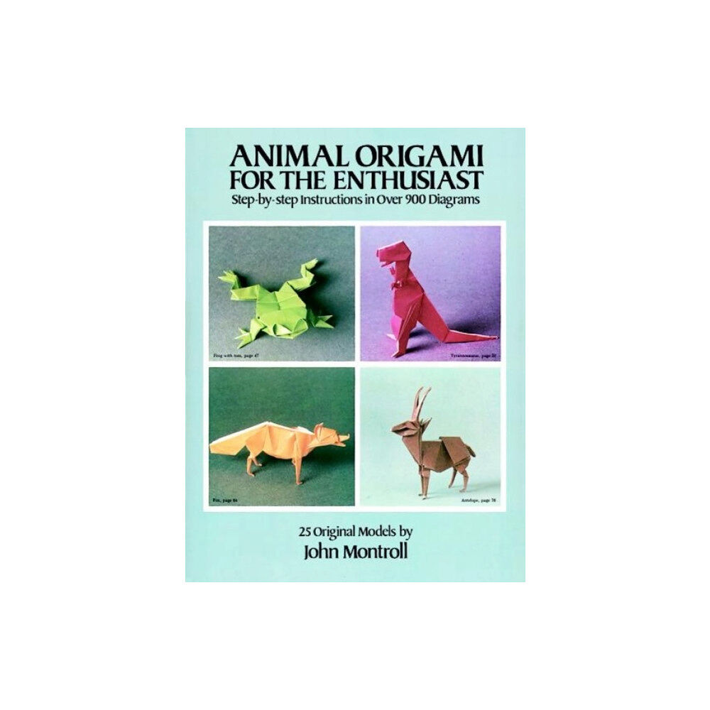 Dover publications inc. Animal Origami for the Enthusiast (häftad, eng)