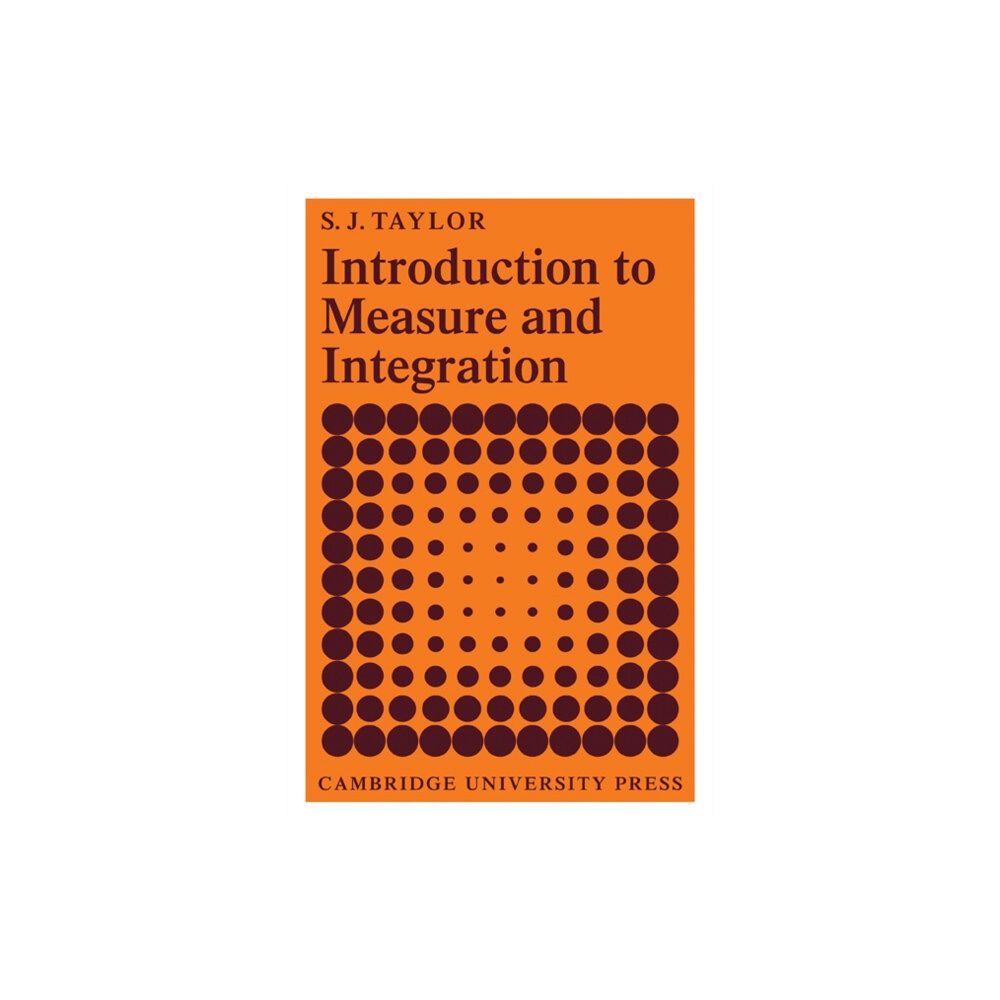 Cambridge University Press Introduction to Measure and Integration (häftad, eng)