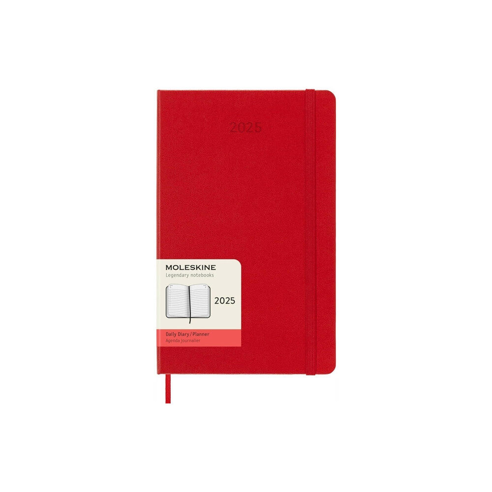 Moleskine Moleskine 2025 12-Month Daily Large Hardcover Notebook (häftad, eng)