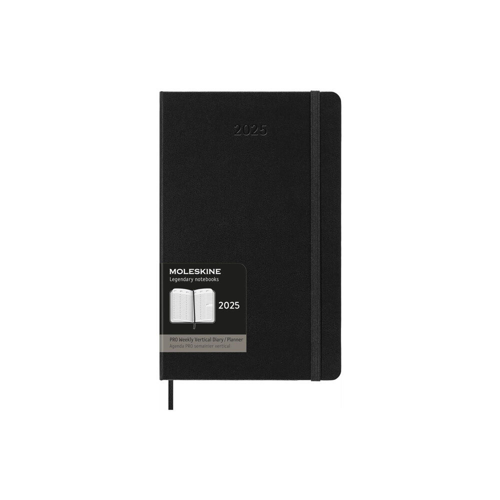 Moleskine Moleskine 2025 PRO 12-Month Weekly Vertical Large Hardcover Notebook (häftad, eng)