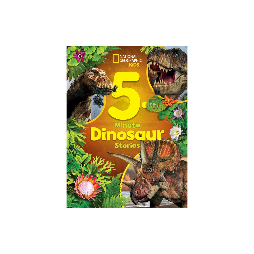 National Geographic Kids National Geographic Kids 5-Minute Dinosaur Stories (inbunden, eng)