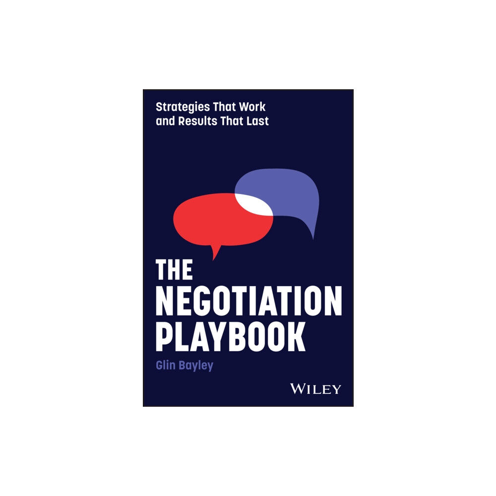 John Wiley & Sons Australia Ltd The Negotiation Playbook (häftad, eng)