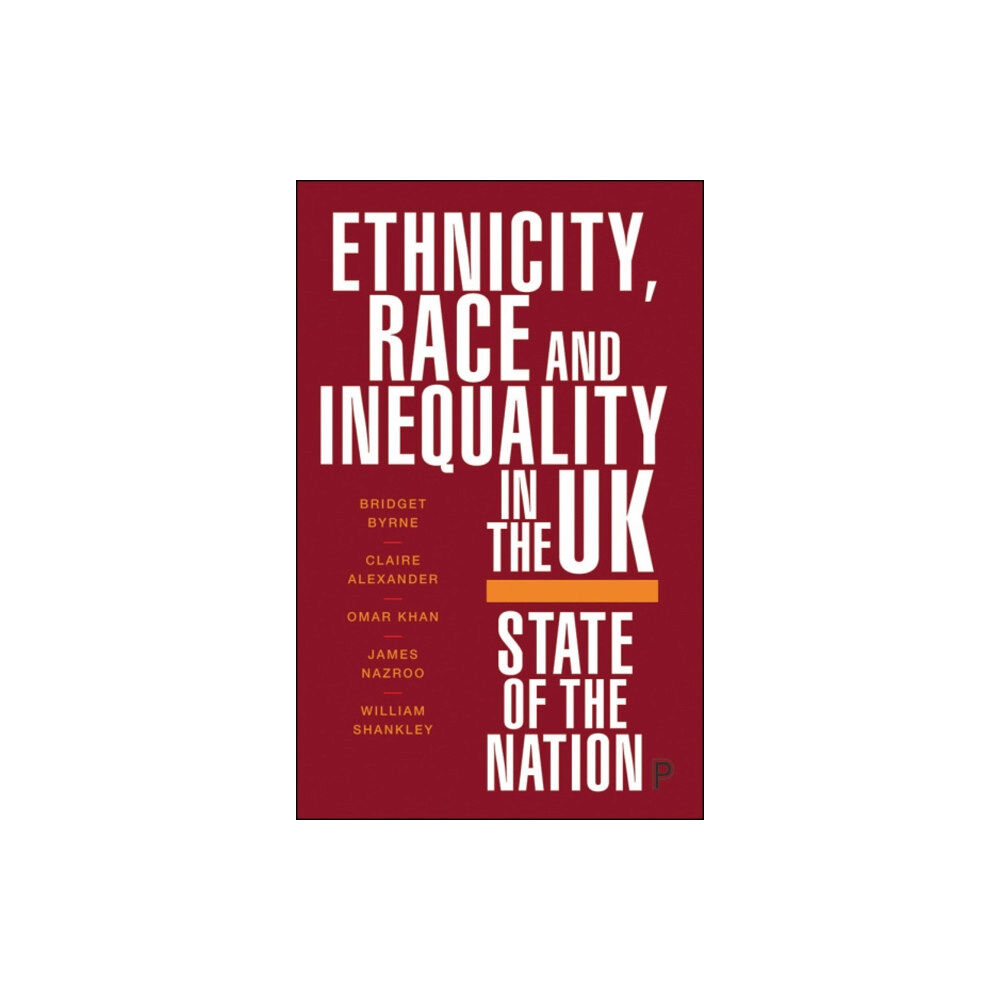 Policy Press Ethnicity, Race and Inequality in the UK (häftad, eng)