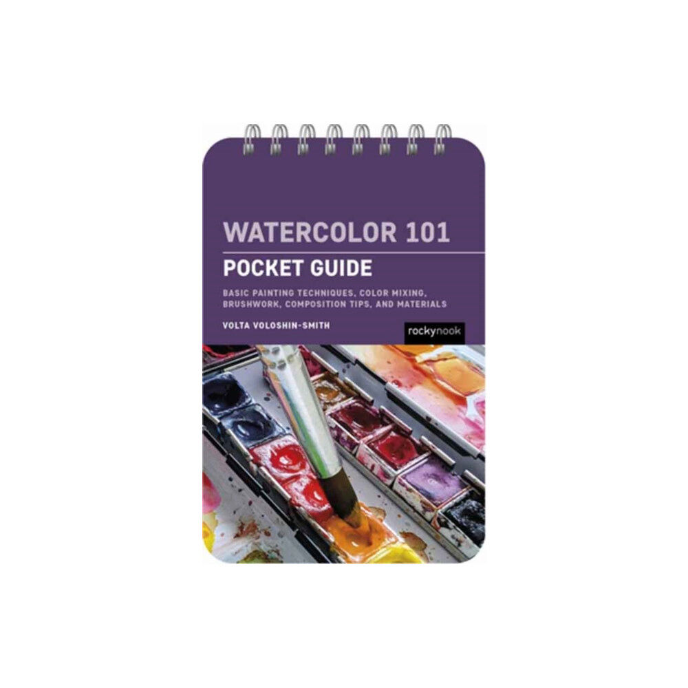 Rocky Nook Watercolor 101: Pocket Guide (bok, spiral, eng)