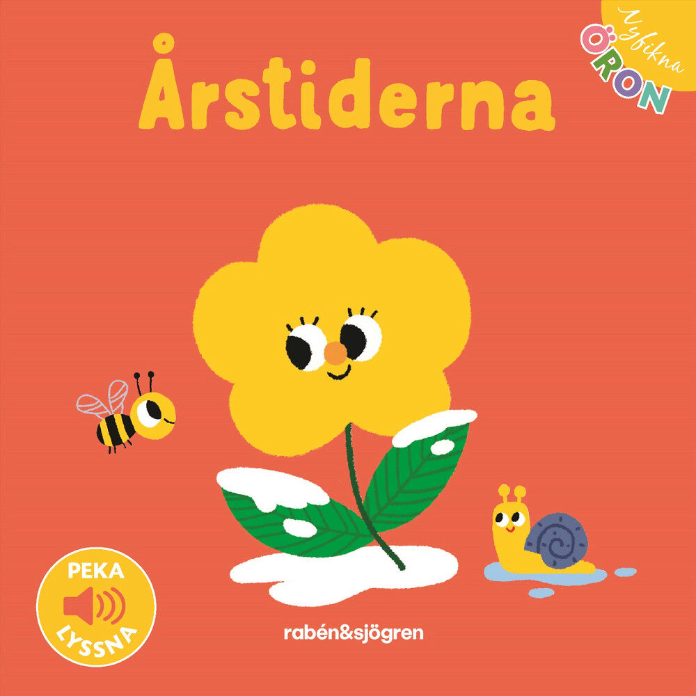 Rabén & Sjögren Årstiderna. Peka - Lyssna (bok, board book)