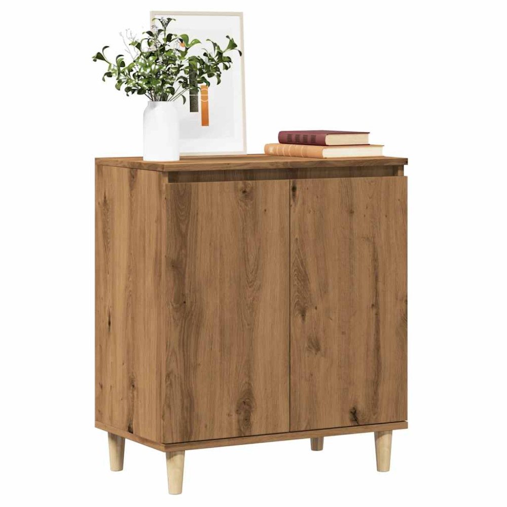 vidaXL Byrå ek 60x35x70 cm konstruerat trä