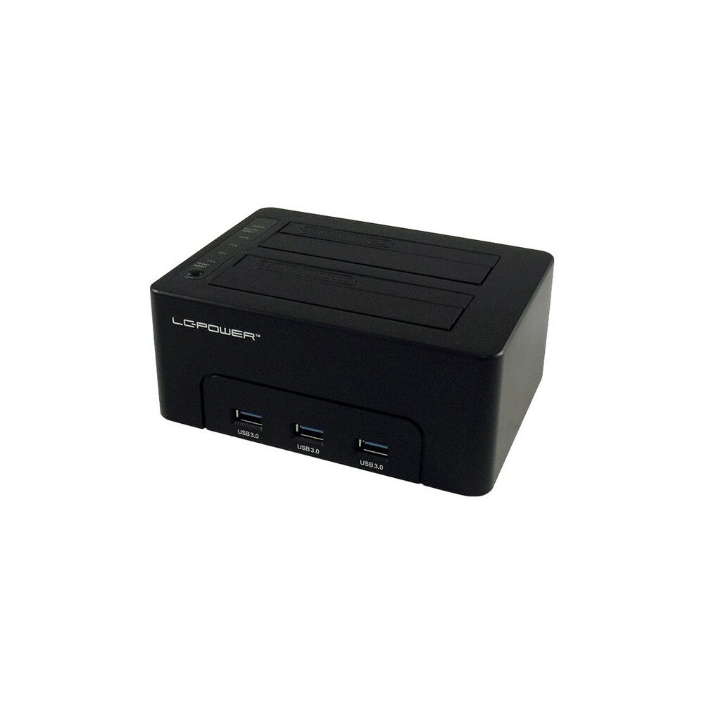 LC Power LC Power LC-DOCK-U3-HUB - HDD dockningsstation - SATA - USB 3.0